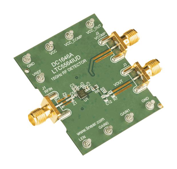 Analog Devices Dc1646A Demonstration Board, Rf Power Detector