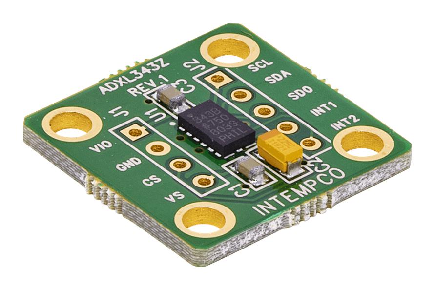 Analog Devices Eval-Adxl343Z Eval Board, 3 Axis Accelerometer