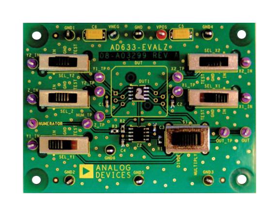 Analog Devices Ad633-Evalz Evaluation Board, Analog Multiplier