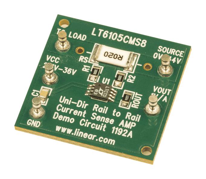 Analog Devices Dc1192A Demo Board, Current Sense Amplifier