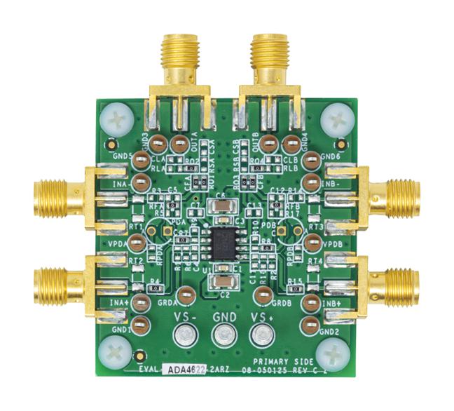 Analog Devices Eval-Ada4622-2Arz Evaluation Board, Operational Amplifier