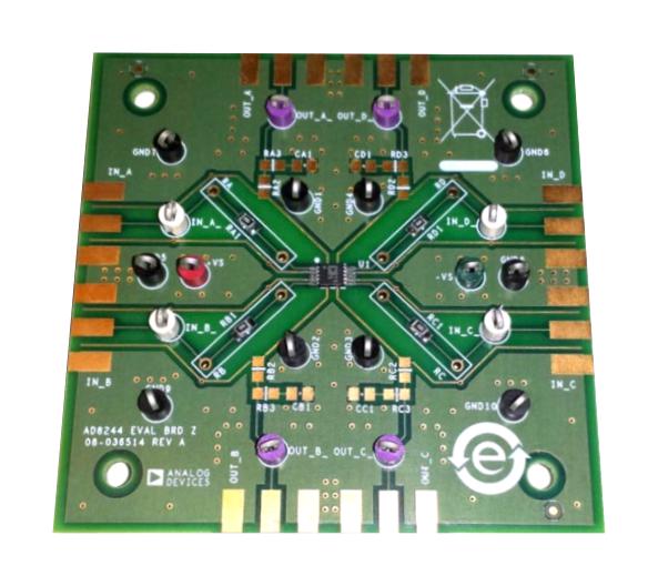 Analog Devices Ad8244-Evalz Evaluation Board, Fet Input Buffer