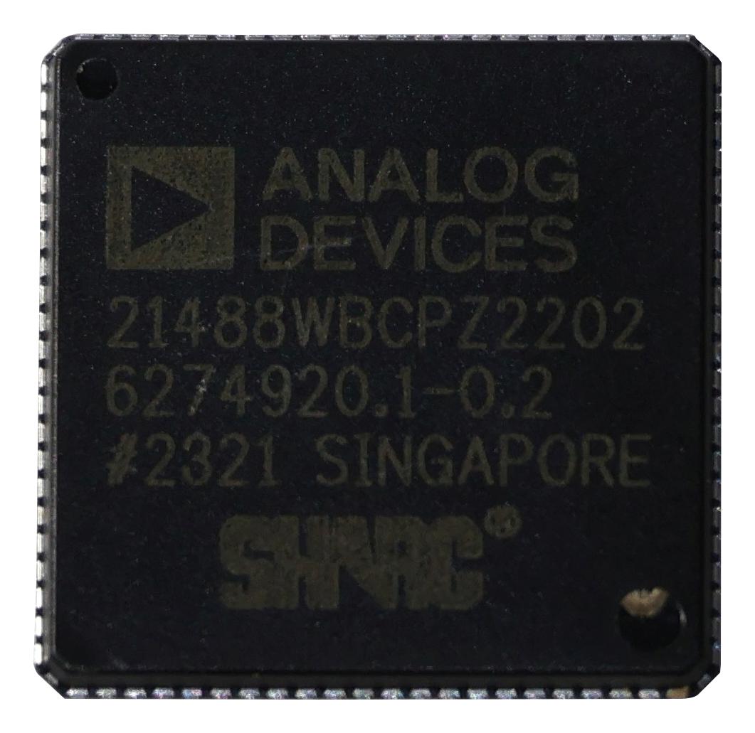 Analog Devices Adau1463Wbcpz300 Audio Processor, 16 Channel, Lfcsp-Ep