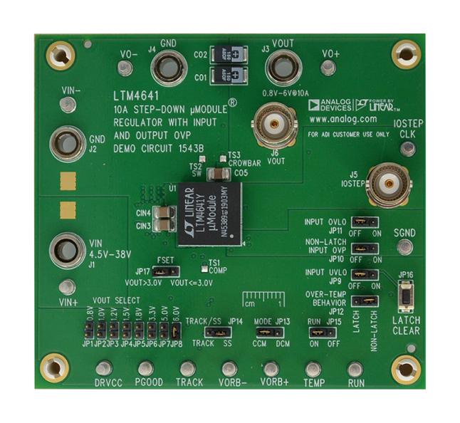 Analog Devices Dc1543B Demonstration Board, Buck Regulator