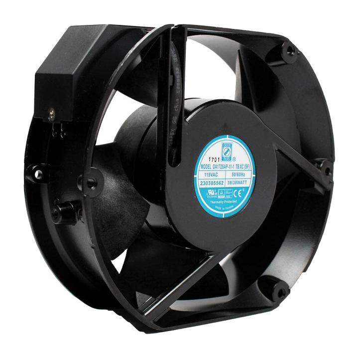 Orion Fans Oa172Sap-22-1Tbxc(Sf) Ac Fan, Ball, 172mm, 3400Rpm, 230V