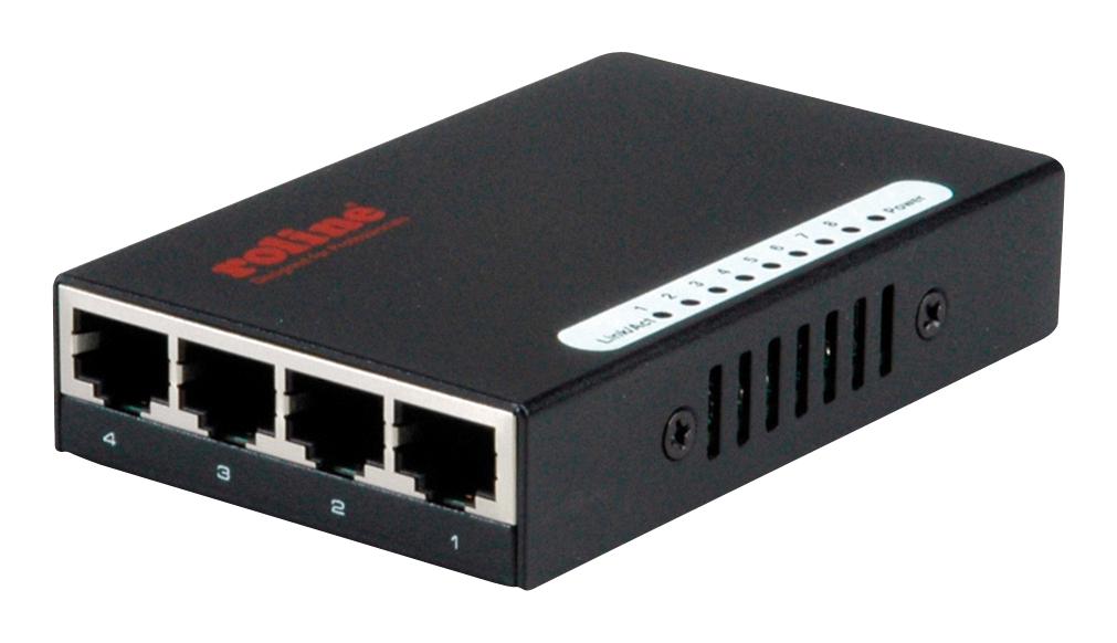 Roline 21.14.3530 Enet Sw, Gigabit Ethernet, Rj45X8