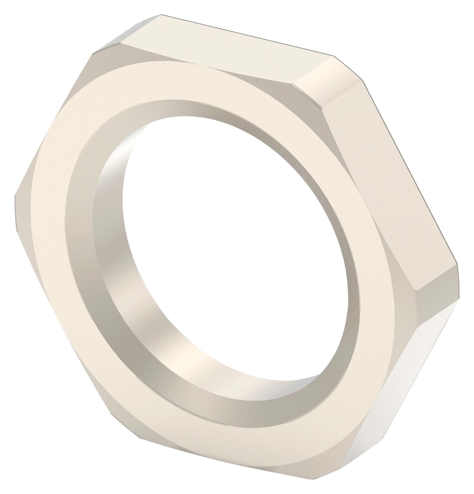 Entrelec TE Connectivity 1Sng608001R0000 Gland Locknut, Brass, M12, 2.8mm