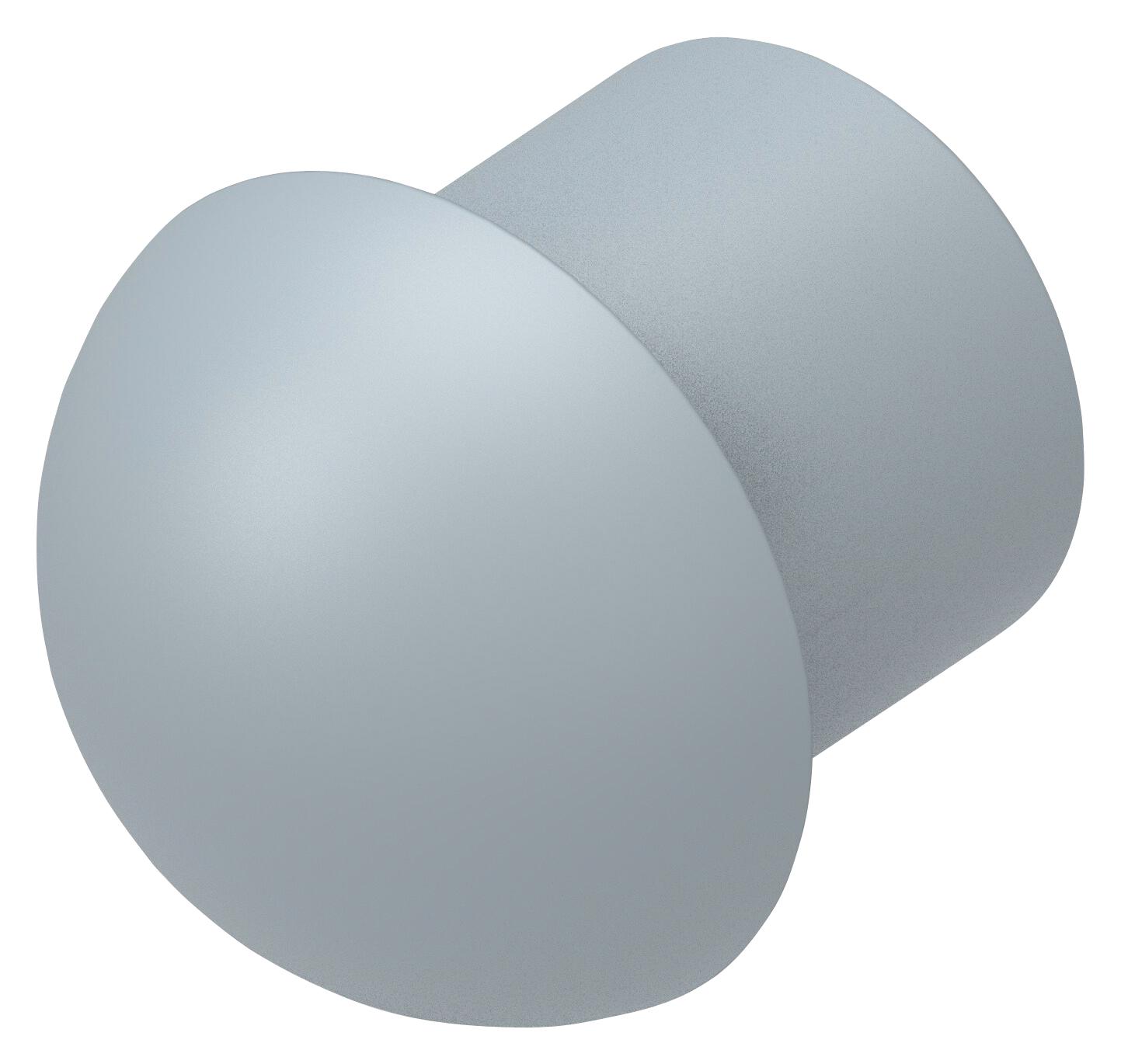 Entrelec TE Connectivity 1Sng610017R0000 Dome Plug, Size 13, Pa6, 13.3mm, Grey