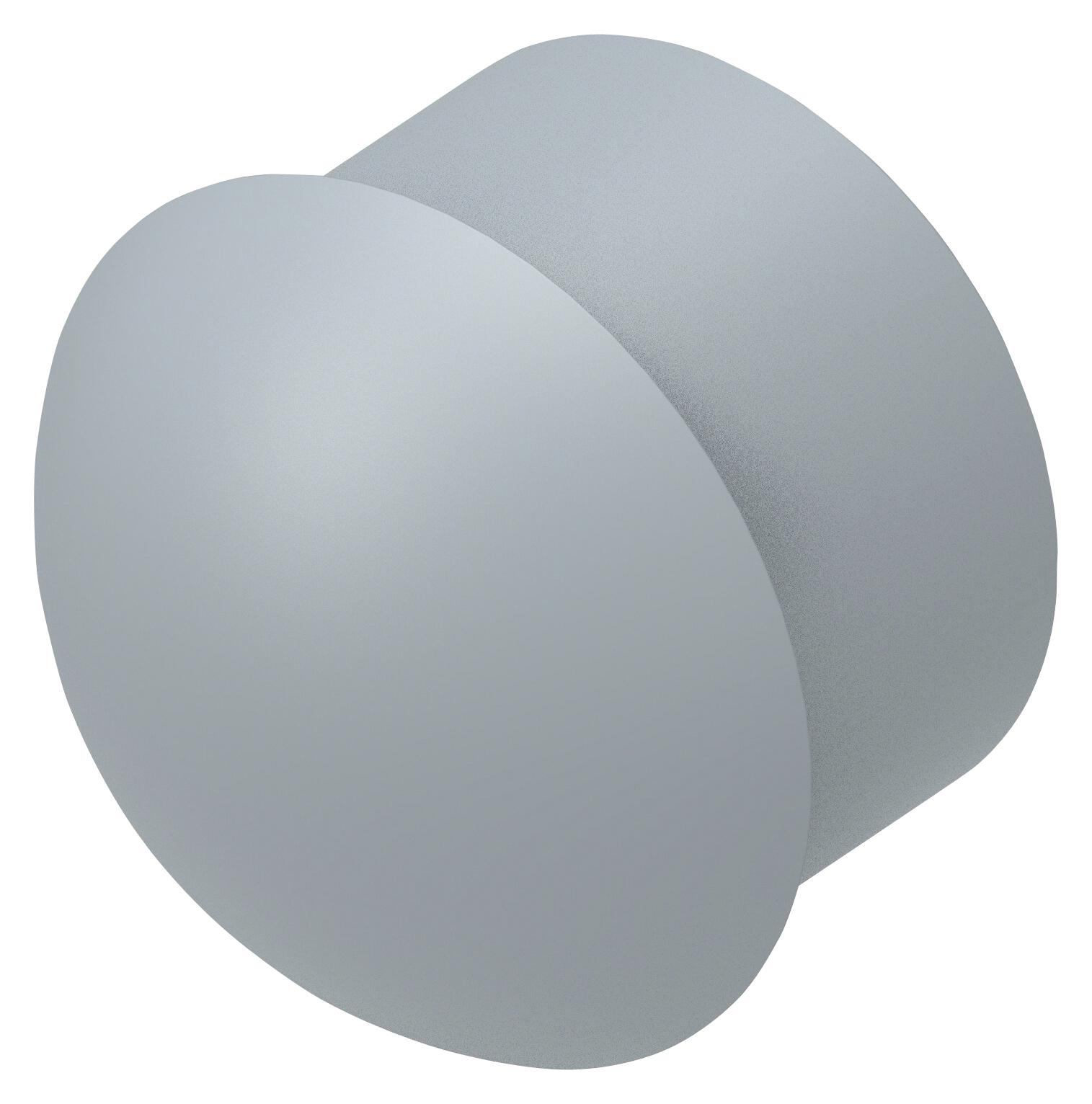 Entrelec TE Connectivity 1Sng610068R0000 Dome Plug, Size 32, Pa6, 31.5mm, Grey