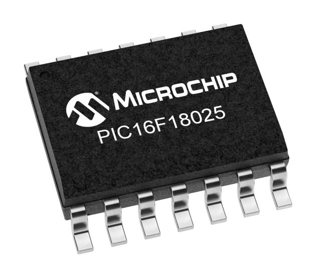 Microchip Technology Technology Pic16F18025-I/sl Mcu, 8Bit, 32Mhz, Soic-14