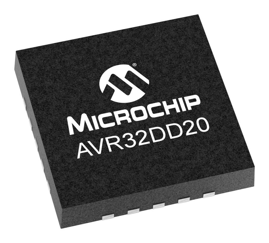 Microchip Technology Technology Avr32Dd20-I/reb Mcu, 8Bit, 24Mhz, Vqfn-20