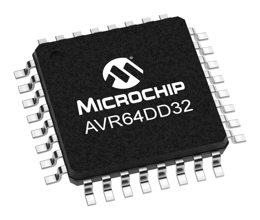 Microchip Technology Technology Avr64Dd32-I/pt Mcu, 8Bit, 24Mhz, Tqfp-32