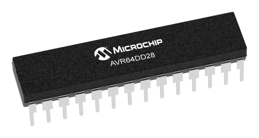 Microchip Technology Technology Avr64Dd28-I/sp Mcu, 8Bit, 24Mhz, Spdip-28