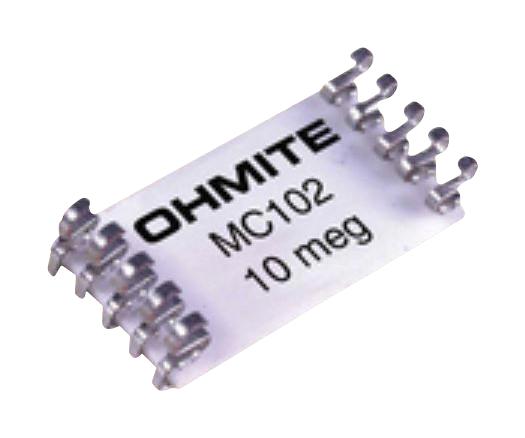 Ohmite Mc102521005Je Res, 10M, 1%, 1.5W, 5025, Thick Film