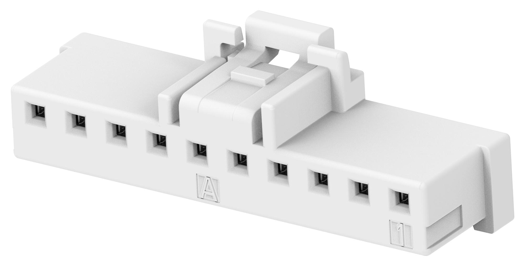 Te Connectivity 2-2232979-0 Conn, Plug, 10Pos, 1Row, 2mm, Idc/idt