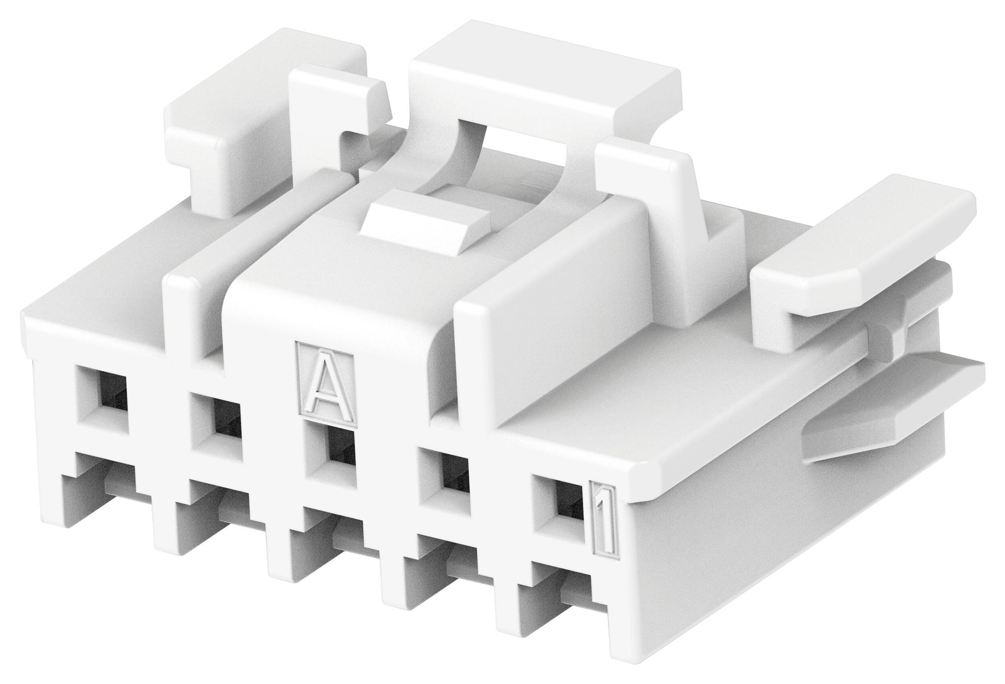 Te Connectivity 1-2350224-5 Connector Housing, Plug, 5Pos, 2mm, Nat