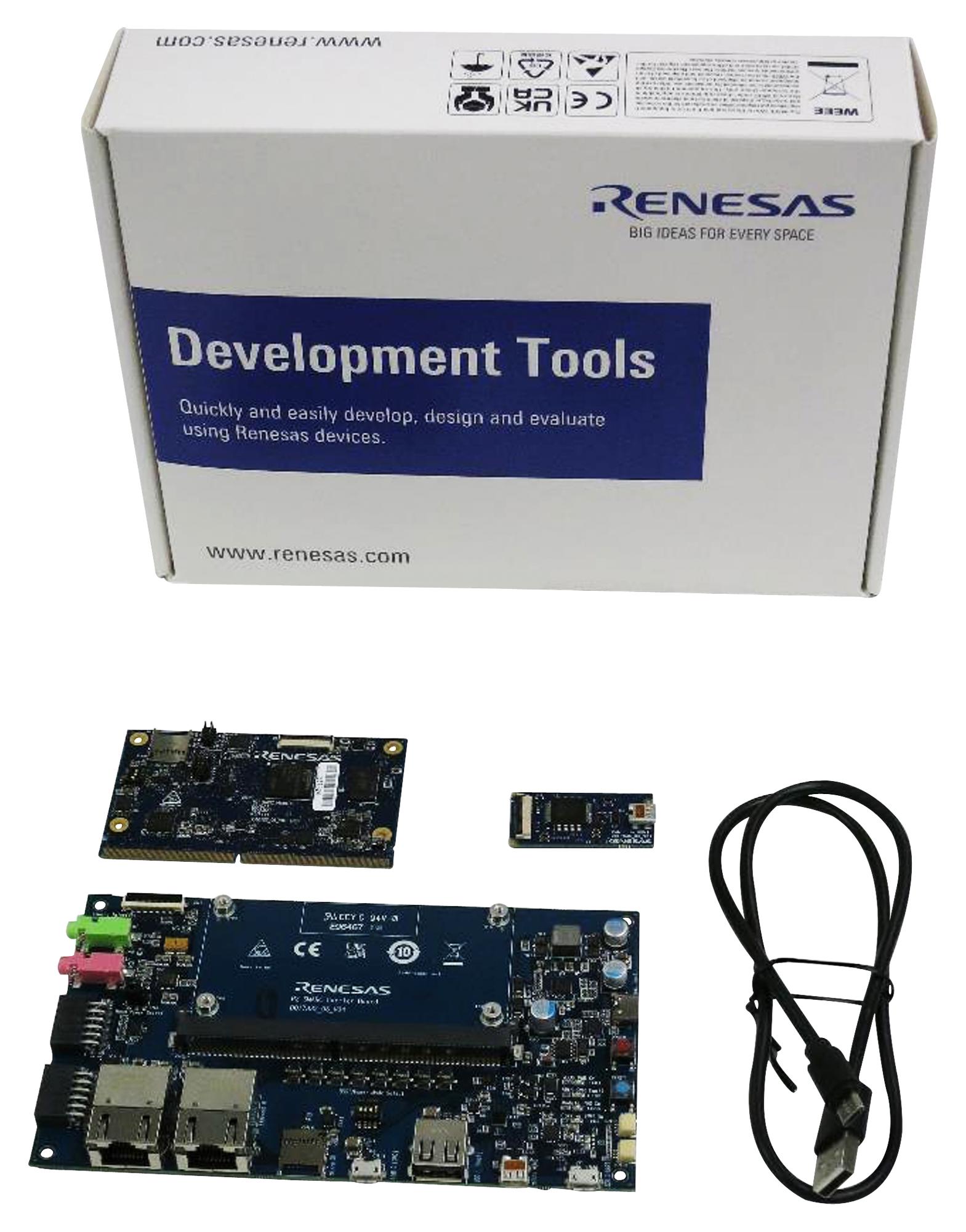 Renesas Rtk9743F01S01000Be Evaluation Board Kit, 64Bit, Risc