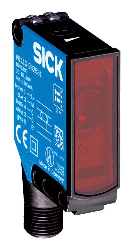 Sick Wl11G-2B2531 Sensor, Retroreflective, M12, 4M