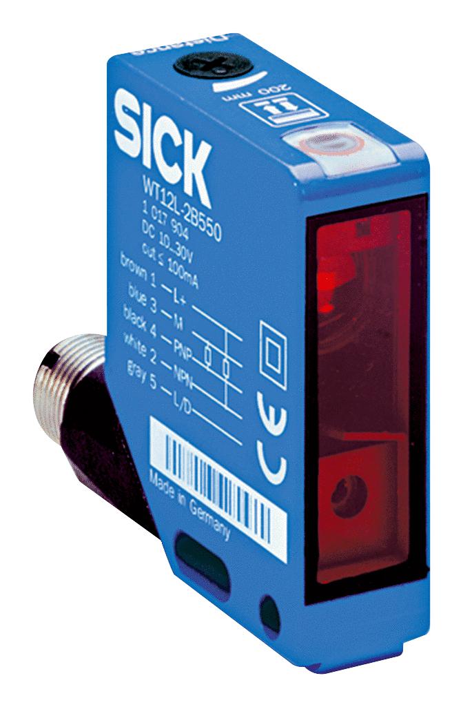 Sick Wl12L-2B530 Sensor, Retroreflective, M12, 18M