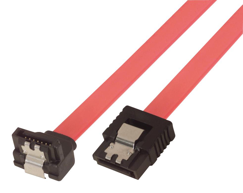 L-Com Casatarl-8 Cable Assy, 7P Sata Rcpt-R/a Rcpt, 203mm