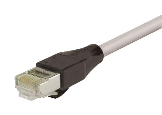 L-Com Trd695Scr-3 Enet Cord, Cat6, Rj45 Plug-Plug, 900mm