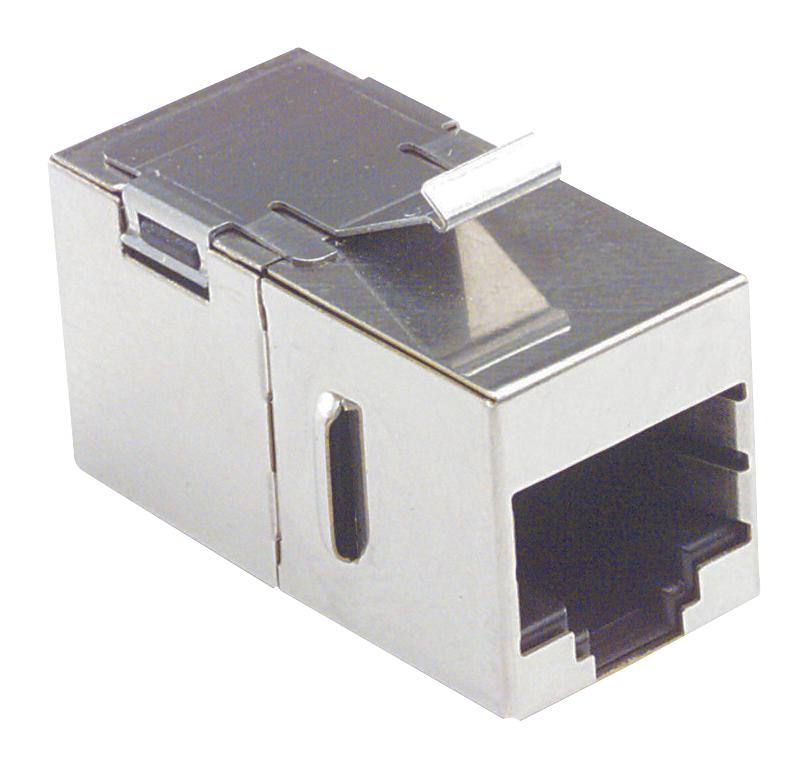 L-Com Tdg1026Ks-C6A Shld Coupler, Cat6A, Rj45, Jack, 8P8C