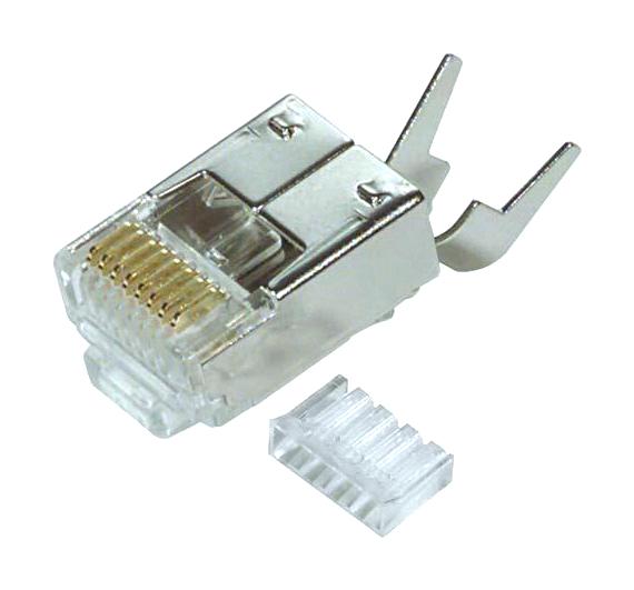 L-Com Tds8Pc5 Rj45 Modular Plug, 8Way