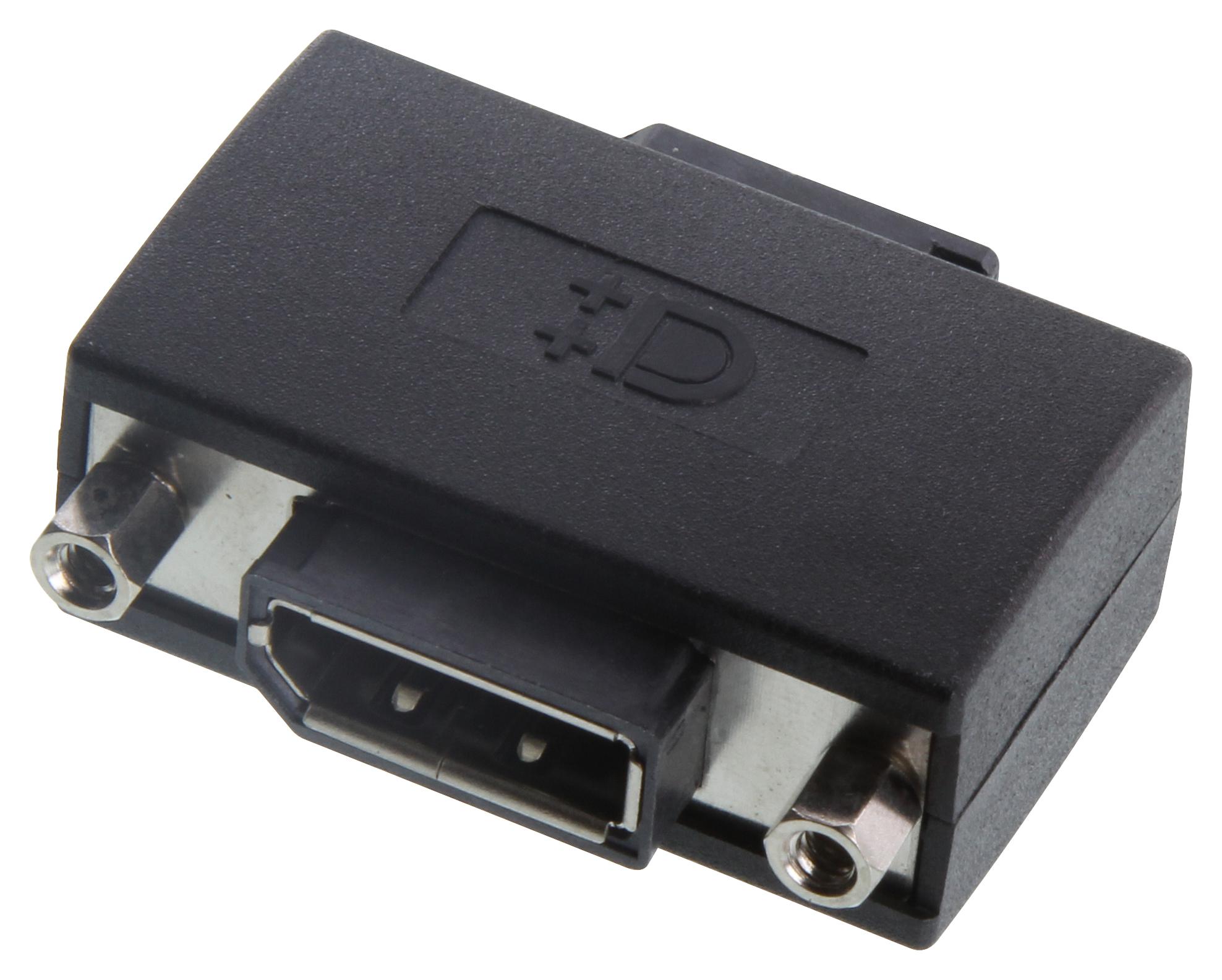 L-Com Dp-Ff Audio Adapter, Display Port Rcpt-Rcpt