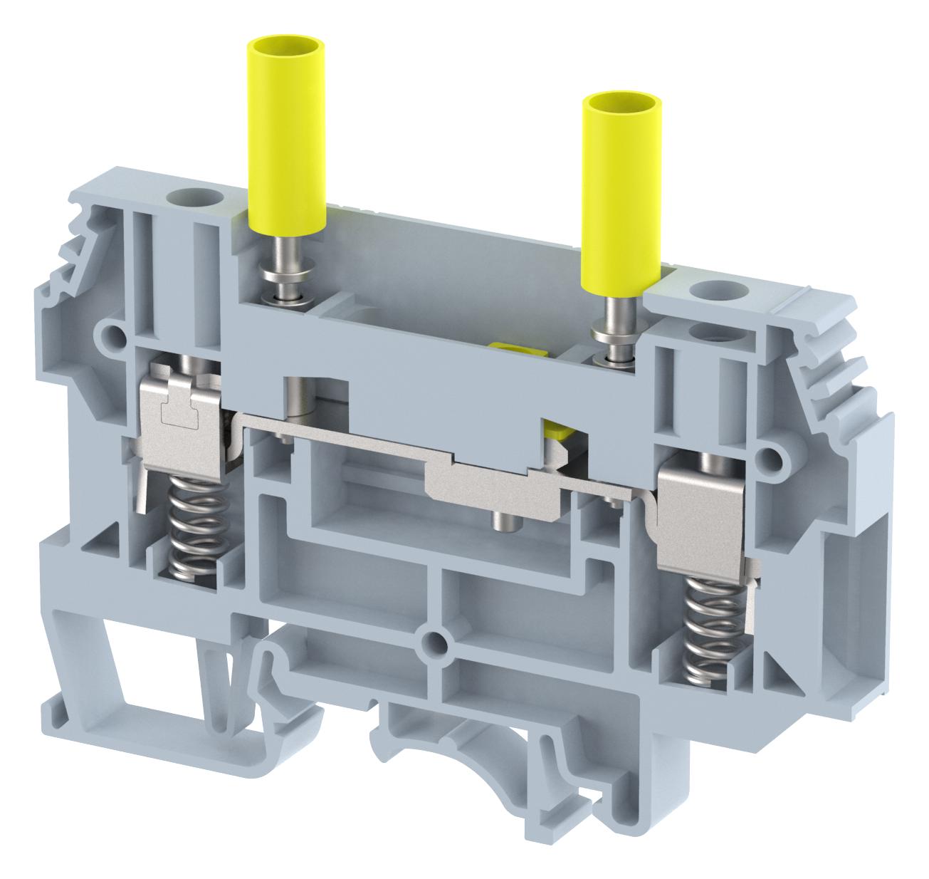 Elkay Kultd6 Tb, Din Rail, Test DisConnector, 2Pos, 8Awg