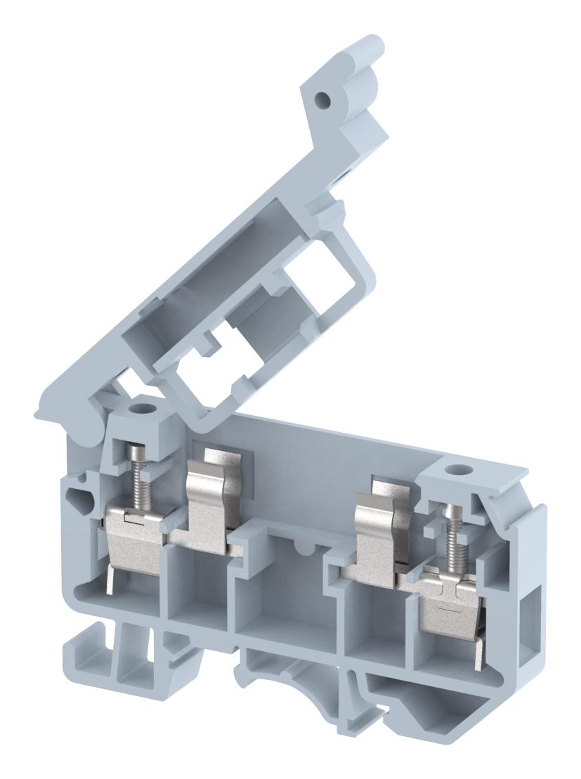 Elkay Kufh4 Terminal Block, Fuse, 2Pos, 24-10Awg