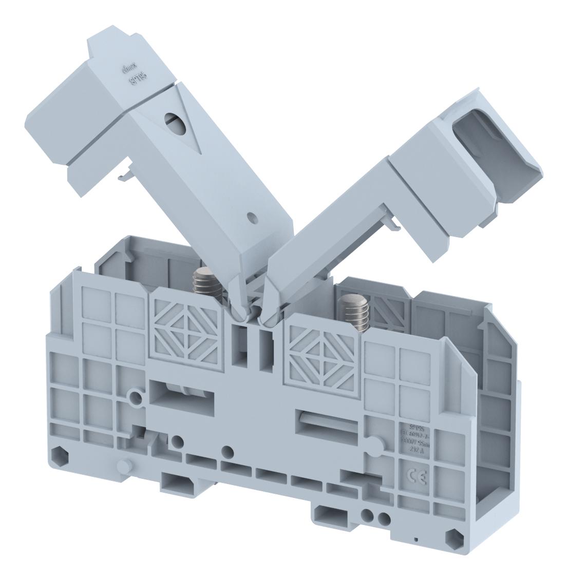 Elkay Spt95Xl Tb, High Current, Din Rail, 2Pos, 232A