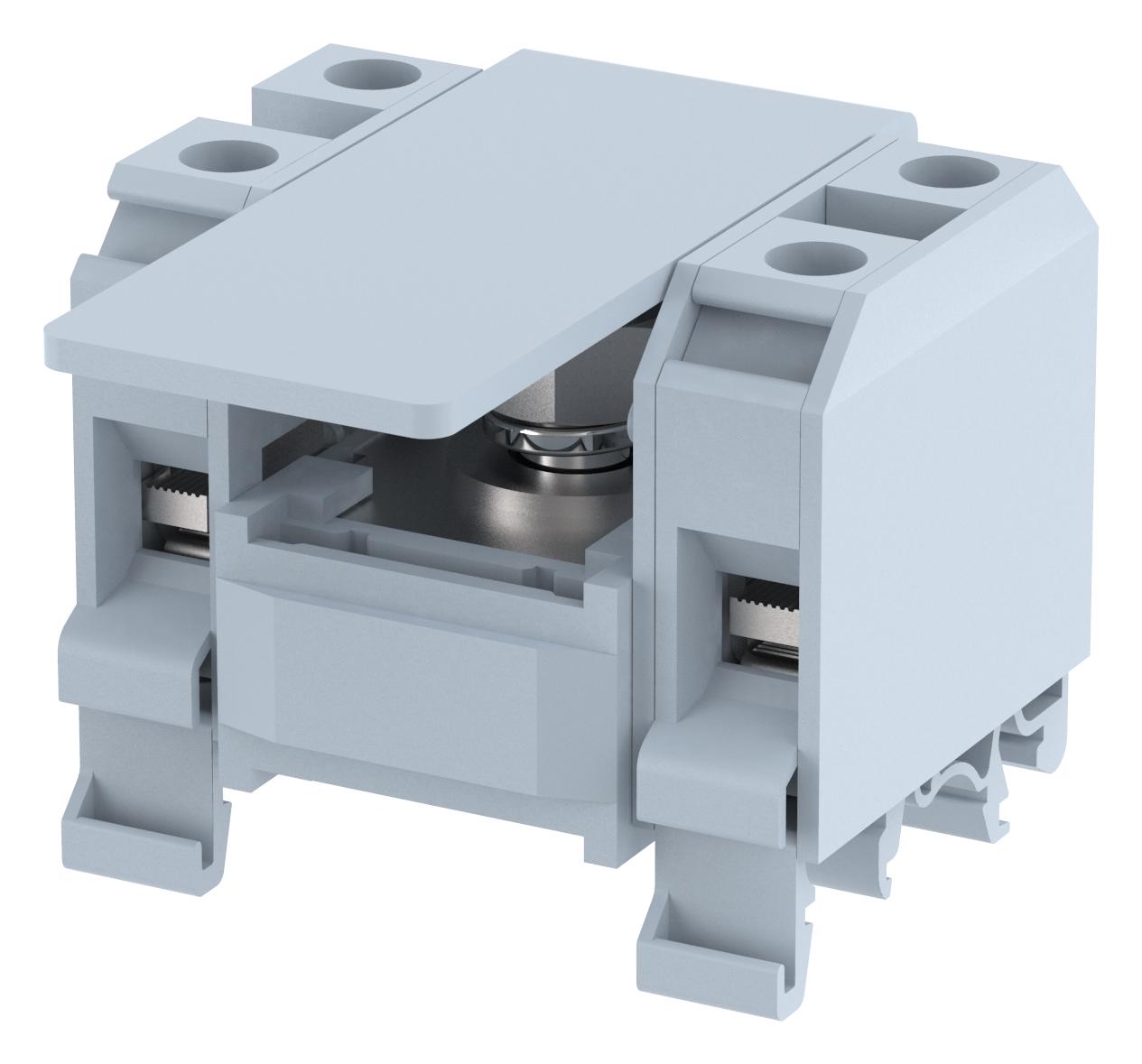 Elkay Dbk 1X2 Pwr Distribution Block, 5Pos, 57A/800V