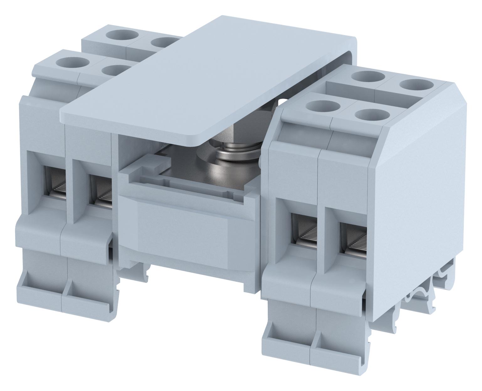 Elkay Dbk 1X4 Pwr Distribution Block, 9Pos, 57A/800V