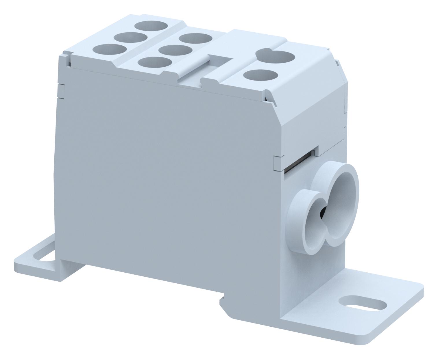 Elkay Dbd35 Pwr Distribution Block, 8Pos, 125A/630V