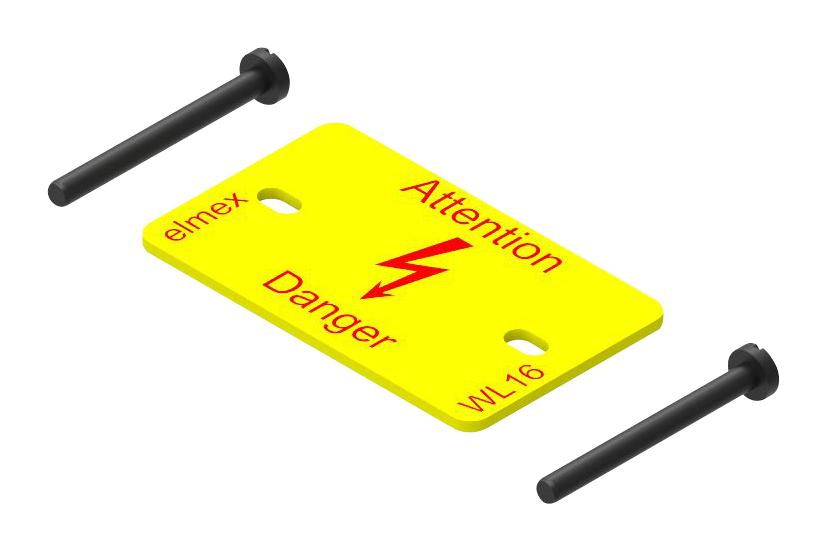 Elkay Wl16 Warning Label, Ft Terminal Block