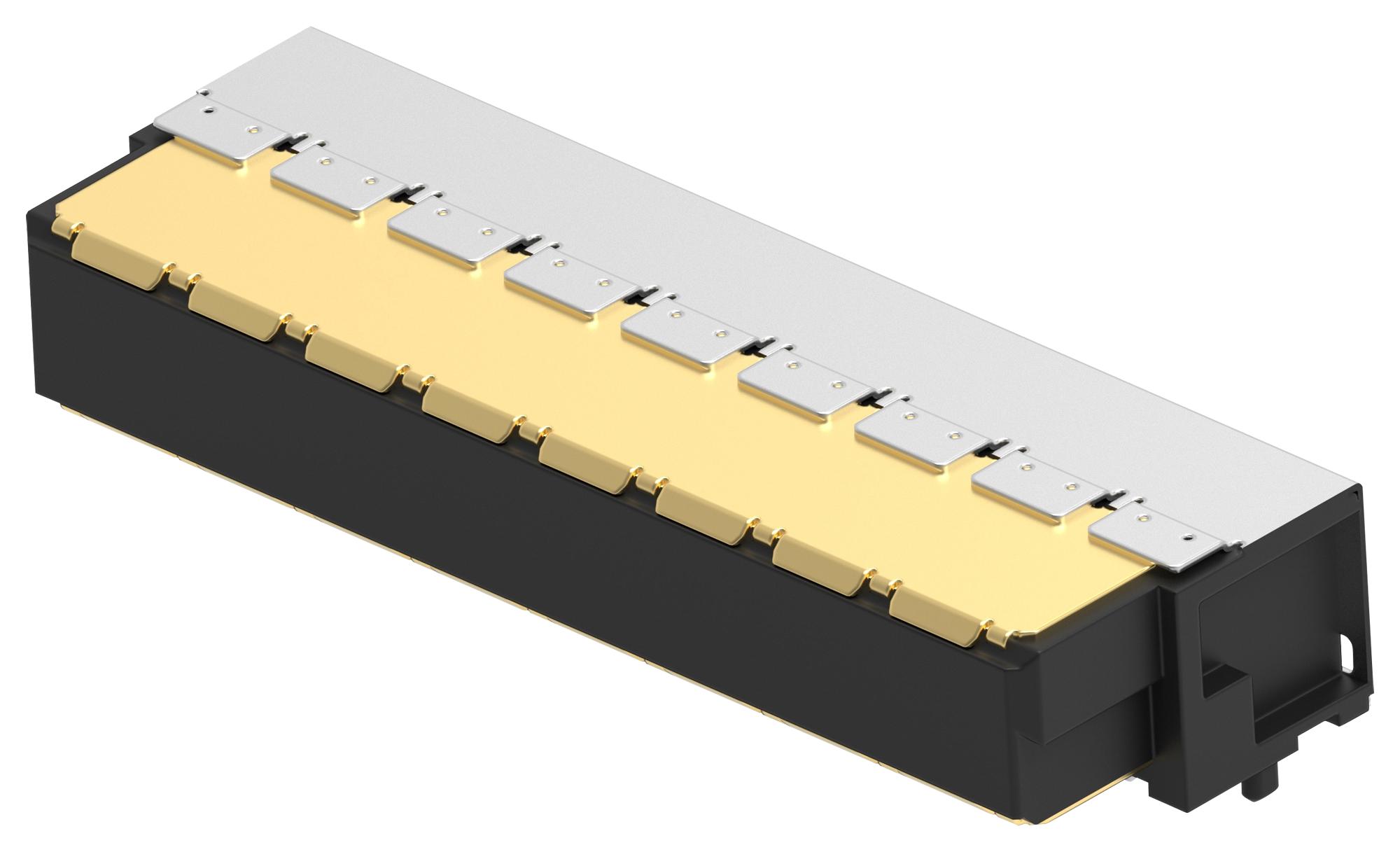 Erni / Te Connectivity 244676-E Mezzanine Conn, R/a Rcpt, 50Pos, 2Row