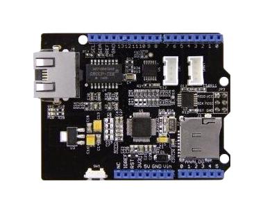 Seeed Studio 103030021 Ethernet Shield, W5500, Arduino Board