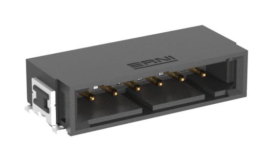 Erni / Te Connectivity 254699-E Conn, R/a Header, 6Pos, 1Row, 2.54mm