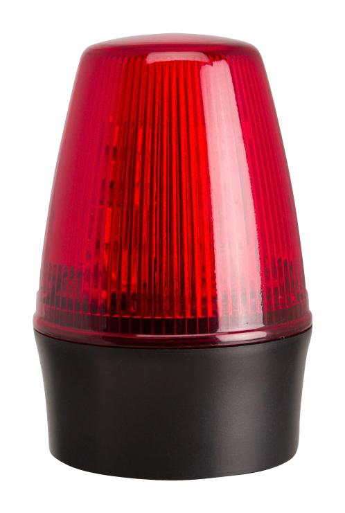 Moflash Signalling Leds100-03-02 Beacon, Continuous/flashing, 85V, Red