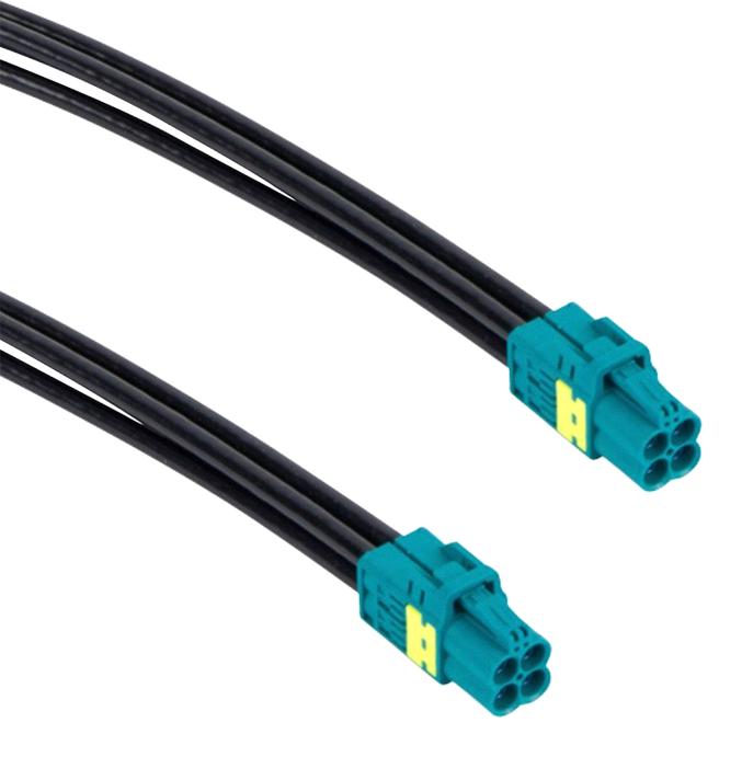 Amphenol RF 095-820-182M700 Cable, Mini Fakra Typ A 4X Jack-Jack, 7M