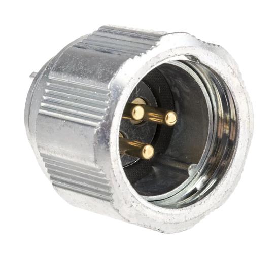 Amphenol Socapex Sl Bm 23 C Circular Connector, Plug, 3Pos, Solder