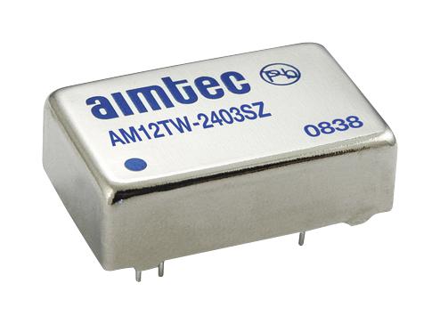 Aimtec Am12Tw-4812Dz Dc-Dc Converter, 12V/-12V, 0.5A/-0.5A