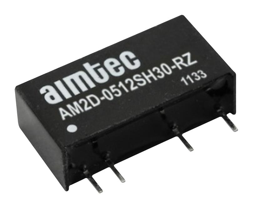 Aimtec Am2D-1215Dh30-Rz Dc-Dc Conv, 15V/-15V, 0.066A/-0.066A