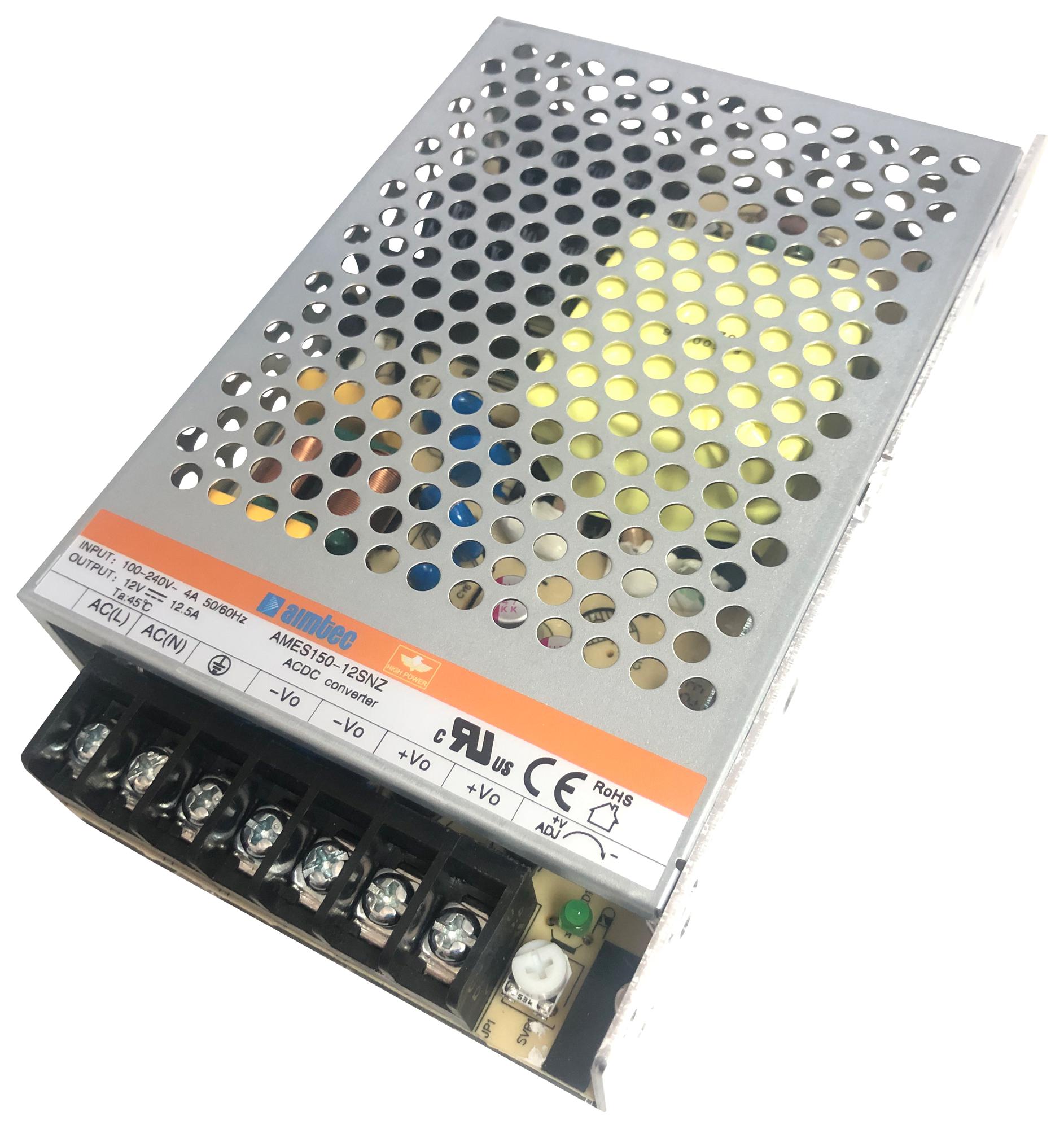 Aimtec Ames150-24Snz Power Supply, Ac-Dc, 24V, 6.5A