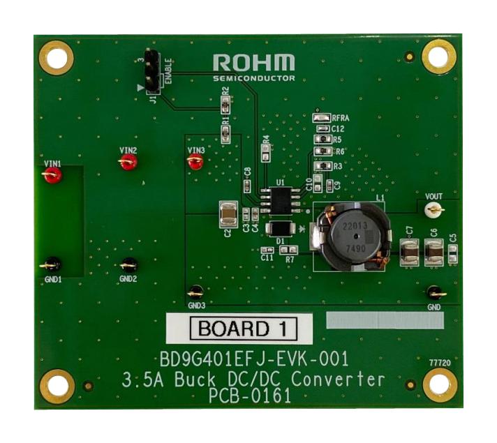 Rohm Bd9G401Efj-Evk-001 Evaluation Board, Buck Converter