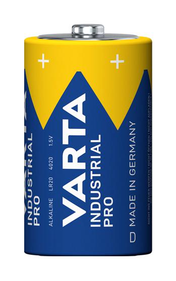 Varta 4020211111. Battery, Alkaline, 1.5V, D, 1Pk