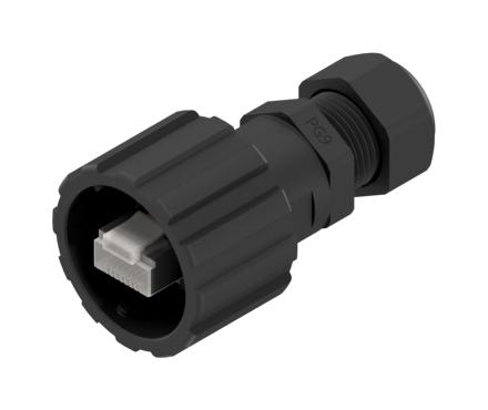 Amphenol Conec 17-10001 Mod Connector, Rj45 Plug, 8P8C, Plastic