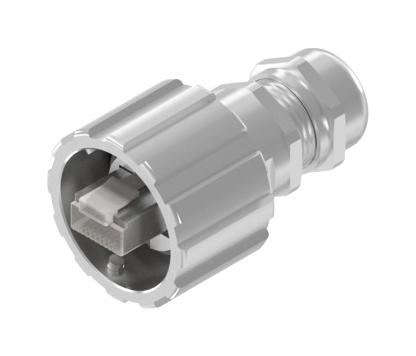 Amphenol Conec 17-10013 Mod Connector, Rj45 Plug, 8P8C, Metal Plastic