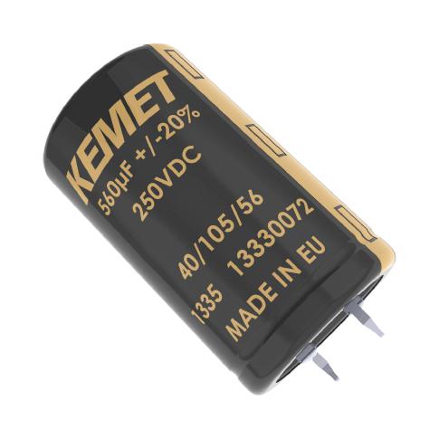 KEMET Alc40A471De400 Capacitor, Alu Elec, 470Uf, 400V, Snap-In