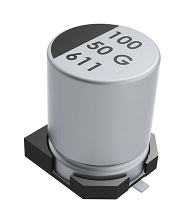 KEMET Edk226M050S9Gaa Capacitor, 22Uf, 50V, Radial Can-Smd